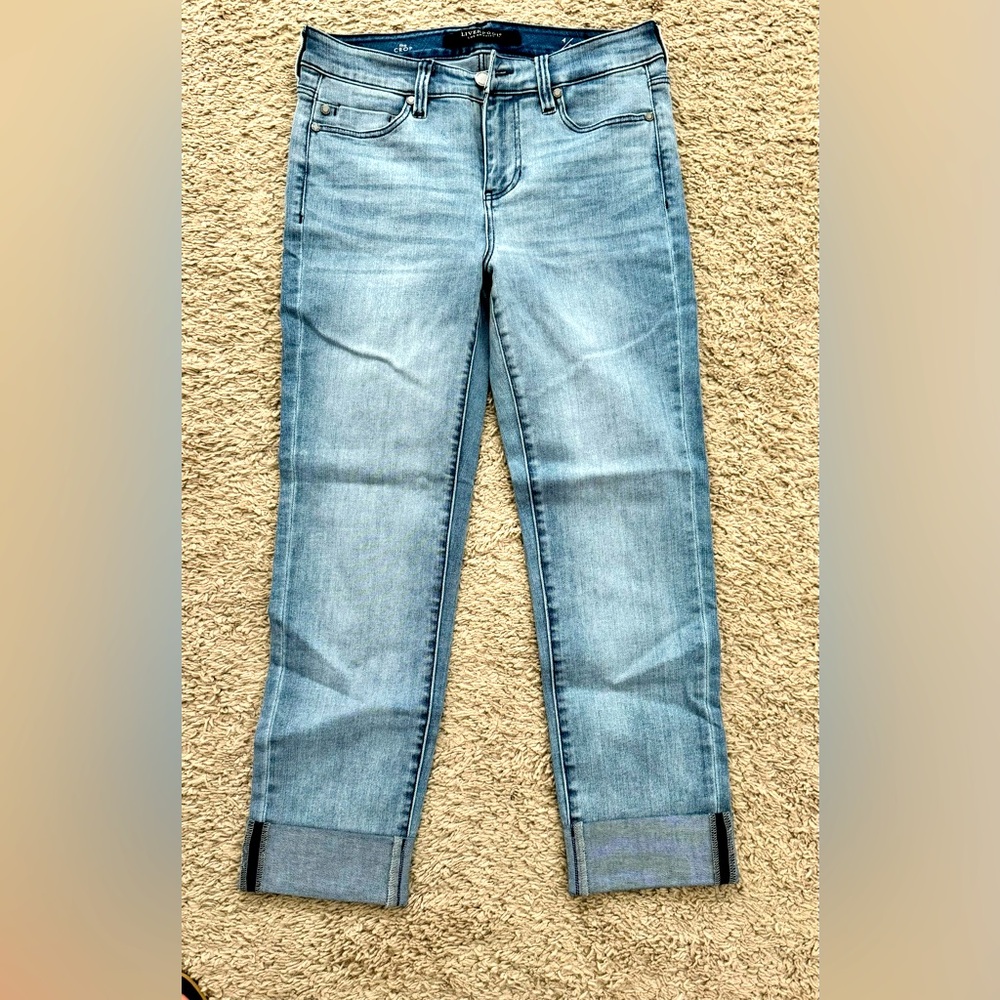 Liverpool cropped jeans size 4
